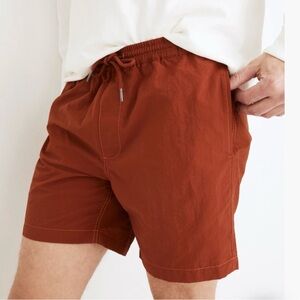 Madewell Everywear Shorts Men’s XXL Orange Outdoor Drawstring Casual Comfort